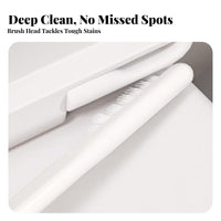 Toilet Brush and Plunger Set Space-Saving Design Toilet Plunger and Bowl Brush Combo Convenient Organization Triple-Tool Lavatory Cleaning Set