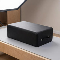 Pilates Support Box Wood Base Exercise Support Box Rounded Edges Exercise Block