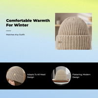 Women's Knit Hat Warm & Soft Adjustable Ear Cover