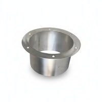 Screw Mount Shiny Stainless Steel Flange Connector Ventilation Flange Connector