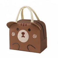 Cartoon Lunch Box Bag Sturdy Insulated Lunch Tote Easy to Clean for School
