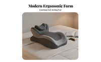 Memory Foam Prone Sleeping Pillow Stomach Sleeping Support Pillow for Readers, Bed Lounging