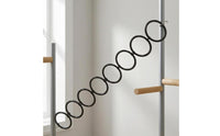 Reptile Climbing Toy Circular Hoops Snake Climbing Ring Hanging Hoop Toy Linked Rings Ring Ladder Metal Clips for Small Animals