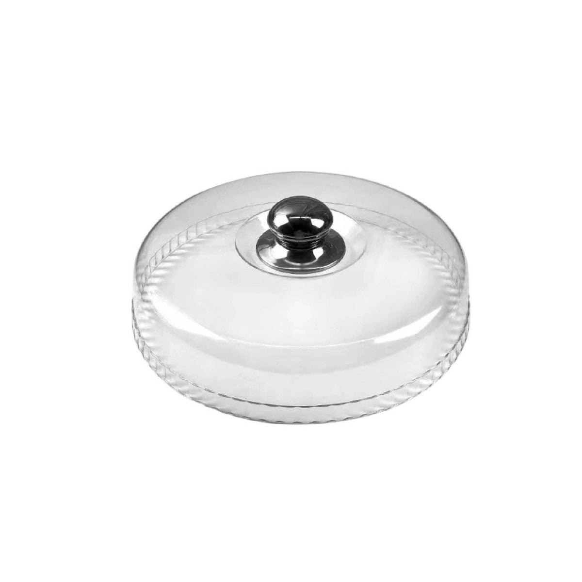 Clear Dome Food Cover with Knob Plastic Cake Dome Sturdy Display Cover Lightweight for Buffet
