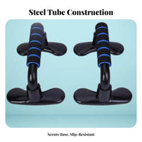 2 Pieces Detachable Design H-Shaped Push-up Grips Lightweight and Portable Push-up Stand Heavy Duty for Beginners