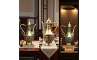Beverage Pot Ornament Traditional Chinese Decorative Beverage Pot Retro Pitcher for Tabletop, Tea Room