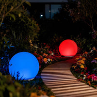 Waterproof Solar Globe Light Auto on/deactivate Solar Ball Light Wireless Glowing Sphere Lamp Color Changing for Garden, Yard, Patio
