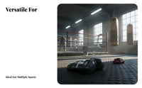 Thick Padding Boxing Gloves Shock Absorption Striking Bag Gloves Long-Lasting PU Leather for Combat Artists, Adults, Training, Gym