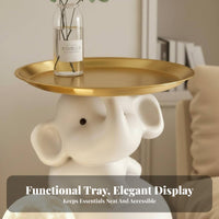 Stacked Elephant Family Side Table Parent-Child Design for Nursery