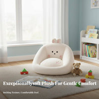 Semi-Enclosed Shape creatureShaped kid's Chair Soft and Comfortable creature Character Armchair Provides spine Support Floor seat Child-Safe for Toddlers, Parents, book corner corner, Playroom, Nursery, Living Room