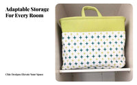 Drawstring Storage Box Foldable Storage Box dirtresistant for Students