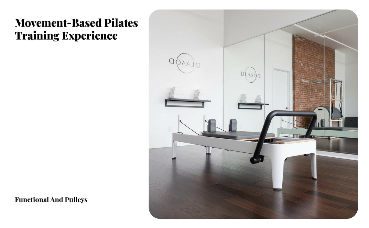 5 Pieces Pilates 5-Piece Set Solid Wood and Stainless Steel Construction Reformer Workout Rig Ladder Barrel Set Professional Grade Pilates Ladder