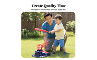 Indoor & Outdoor Use Kids Baseball Hitting Set Family Fun Automatic Baseball Pitching Machine Safe & Long-Lasting for Girls, Backyard, Lawn