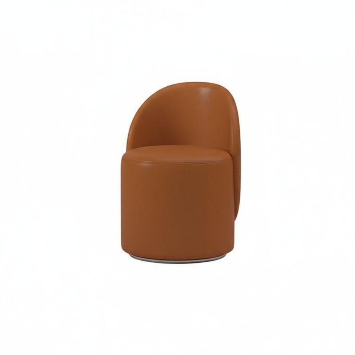 Nordic aesthetic Upholstered rotating Armchair space-saving Design Accent Chair Ergonomic rearrest Vanity Stool Multifunctional for Women, Homeowners, Adults, Living Room, Bedroom, Small Apartment, Home Office