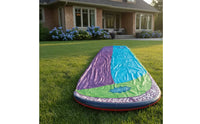 Lawn Water Slide with Sprinkler Heavy-Duty Garden Water Slide Large Toy for Kids, Families, Garden