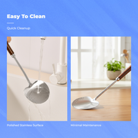 Mushroom Shaped Cooking Spatula Dual-Function Kitchen Utensil Easy to Clean Unique Design for Beginners, Parents, Serving