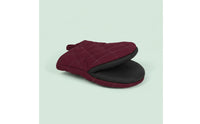 2 Pieces Mini Oven Mitts Insulated Microwave Pot Holders Compact Size Heat Resistant Gloves for Kitchen