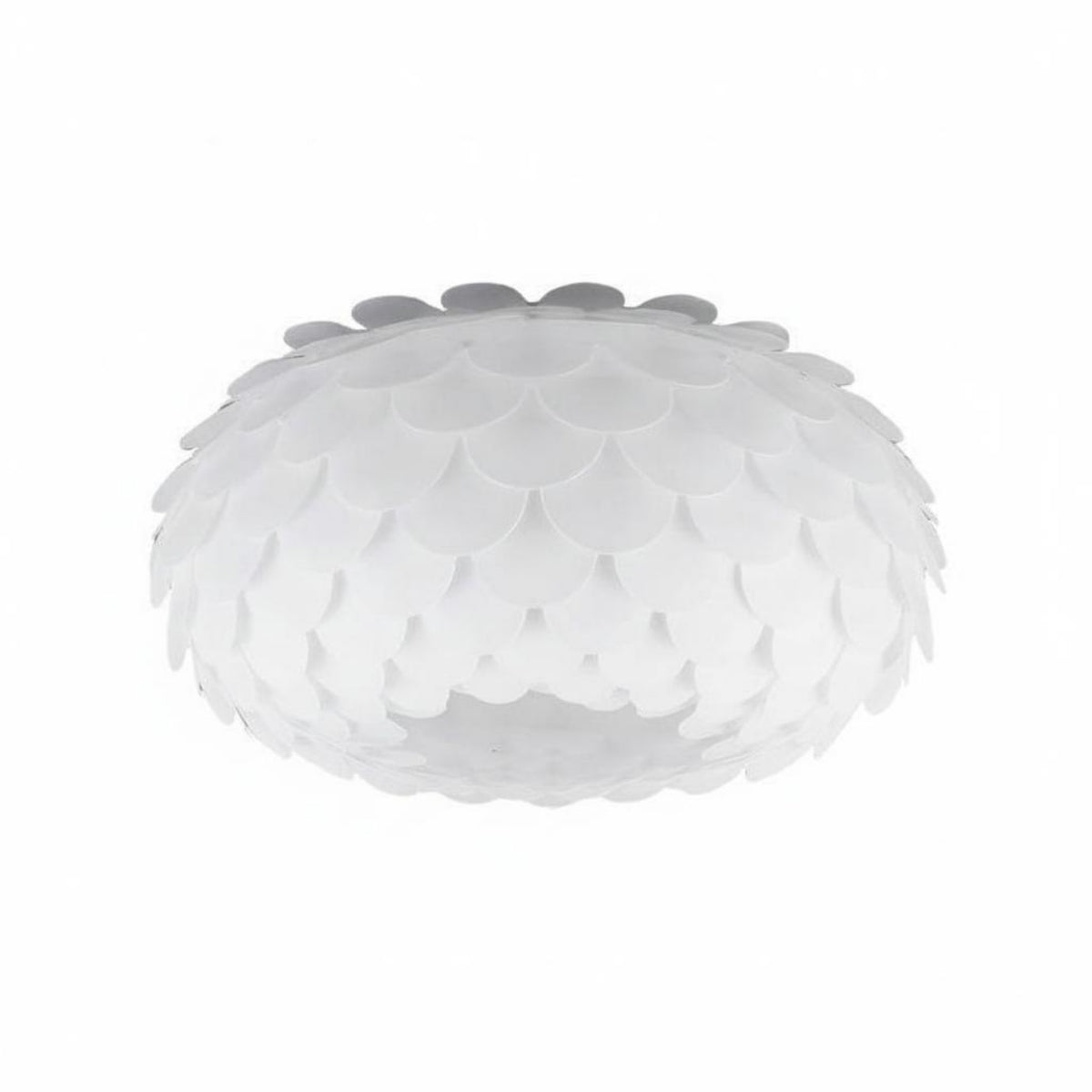 Scale Hanging Shade DIY Assembly Indoor Lighting Easy to Clean for Bedroom
