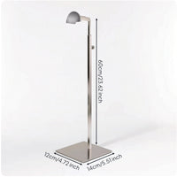 Adjustable Height Handbag Display Stand Tabletop Purse Display Stand Metal Purse Holder Stable for Collectors, Countertops