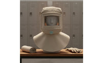 Breathable Sandblasting Hood Lightweight Grinding Dust Hood Wear Resistant Safety Shawl Cap for Polishing
