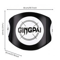 Waist Target Padded Fighting Training Target Stitched Curved Guard for Fighting Arts Trainees, Kickboxers, Strike Exercises