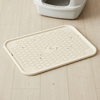 Foldable Cat Litter Mat Anti-Tracking Pad for Litter Box