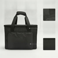 Hair Tool Storage Bag with Zipper Zippered Hairdresser Tool Bag Reinforced Organizer for Hairdressers, Barbers, Travel, Salon