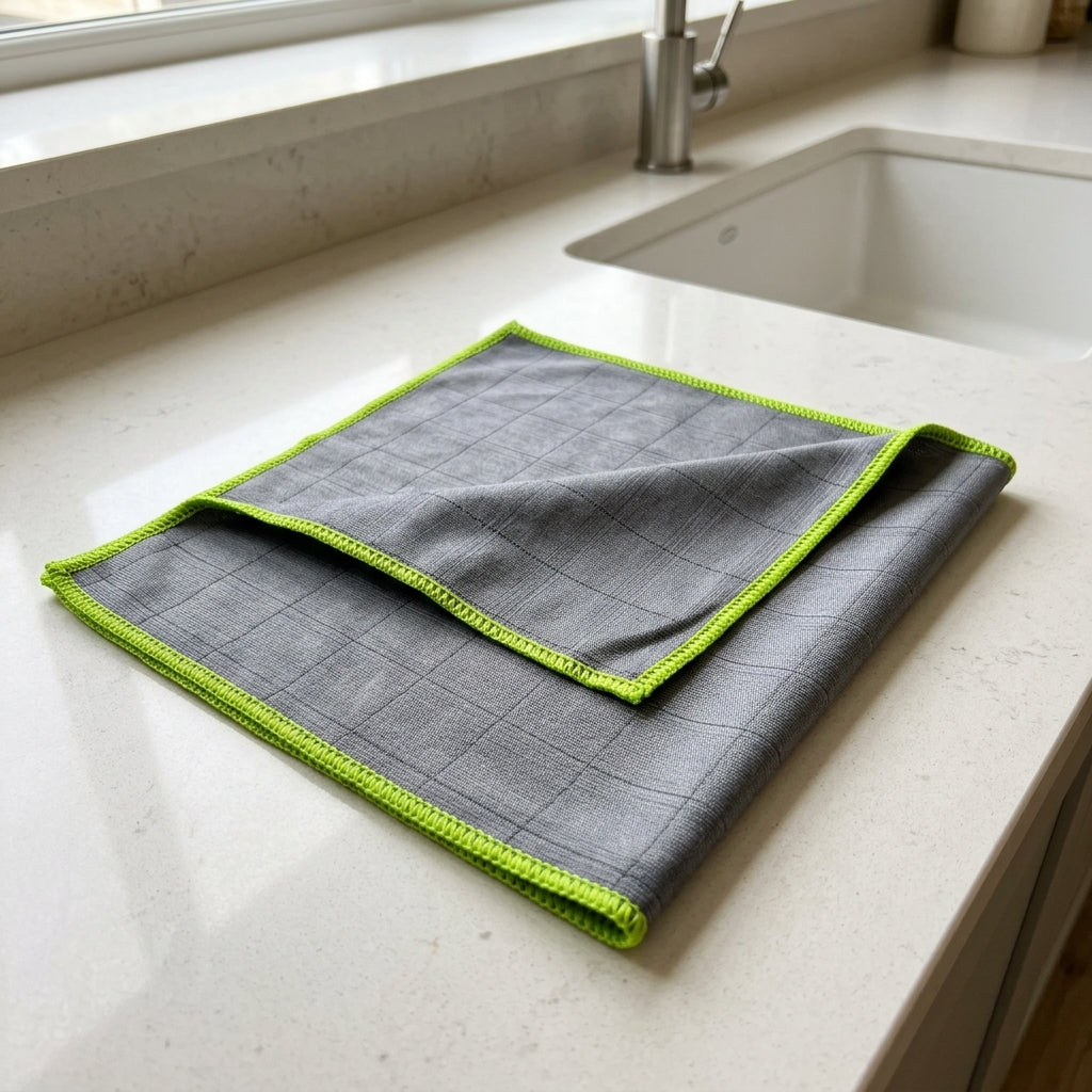 400gsm Microfibre Cloth and Car Drying Towel, Microfiber Cloths for Car Washing, 16 Ply Multi-Purpose 40cm x 40cm Size
