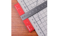 90 Degree Square Ruler Clear Markings Drafting Tool for Drawing Work