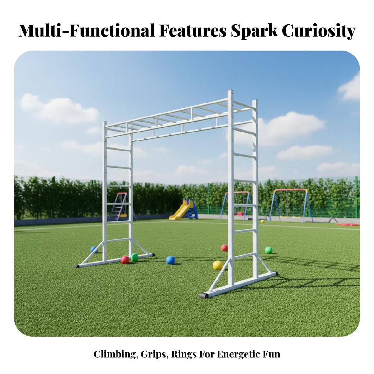 Kids Indoor Climbing Gym Stable Structure Climber Playset Design Young Child Climbing Playset for Young Children, Kindergarten, Playroom, Backyard