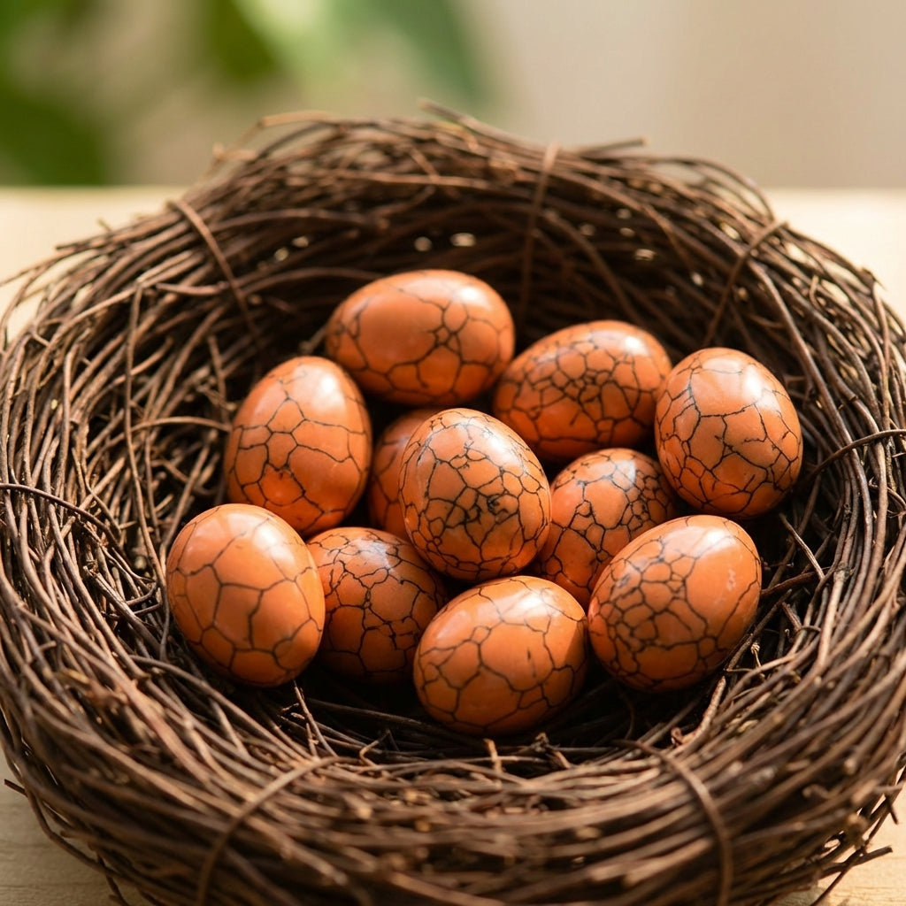 Mini Easter Egg Versatile Miniature Easter Eggs Lightweight Small Decorative Eggs for Home Stylists, Jewelry Makers