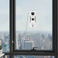 Smart Window Cleaning Robot Automatic Robotic Window Cleaner Wireless Control Control Glass Cleaning Robot Slim for Homeowners, Apartment Residents, Home