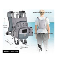 Fishing Chest Pack Quick Reach Fishing Storage Bag Outdoor Gear Adjustable Straps Portable for Anglers