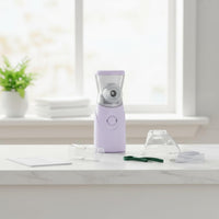 Compact Portable Mesh Nebulizer Lightweight Rechargeable Personal Atomizer Quiet Operation Handheld High-Frequency Inhaler Easy to Clean for Children