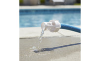 Pool Drain Plug Connector Threaded Pool Drain Connector with Threads Replacement for Above Ground Pools