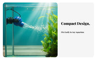 Submersible Water Circulator Pump Quiet Mini Fish Tank Water Pump 360° Rotation Mount Aquarium Circulator