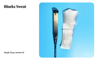 Badminton Racket Grip Base Layer Sweat-Resistant Heat Shrink Handle Film Odor-Resistant Badminton Handle Underwrap for Athletes, Sports Training, Gym