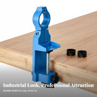 360° Rotation Electric Drill Bench Clamp Multi-Functional Universal Drill Bracket Easy to Attach for DIYers, Model Makers, Benchtop, Garage