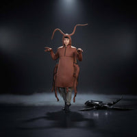 Roach Costume One-Piece Design Roach Jumpsuit Versatile Wear Jumpsuit for Men, Adults, Halloween, Parties