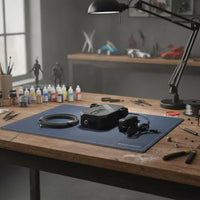 Touch Buttons Digital Airbrush Compressor Air Hose Included Spray Machine