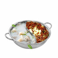 Hot Pot with Handles Polished Hot Pot Heat-Resistant Stockpot for Families, Home Cooking