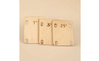 3 Pieces Guitar Neck Shim with Taper Stable Maple Wood Shim Accessory for Guitarists, Workshop