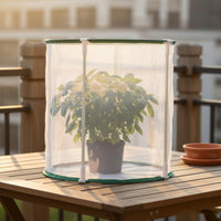 Foldable Plant Full Coverage Breathable Garden Mesh Cage Vegetation Protector Net for Balcony, Greenhouse