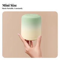 Wireless Mini wirelesstooth Cylinder Speaker High Volume Miniature Speaker intense Bass audio device space-saving Design for Music Lovers, Students, Living Room, Bedroom, Office, Desktop
