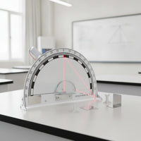 Foldable Optical Reflection and Refraction Demonstrator Graduated Light Reflection and Refraction Demonstrator Visible Optical Experiment Apparatus Portable for Teachers, Students, Schools, Classroom, Science Class