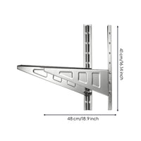 Air Conditioning Condenser Bracket Outdoor Hardware Resistant for Balcony