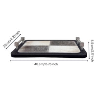 Rectangular Tray with Handles