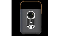 Portable Display Device with Strap Compact Display Device with Built-in Apps Smart Rechargeable for Travelers, Students, Bedroom