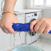 Cleaning Mop Head Replacement with Secure Fastening System, Reusable Microfiber Mop Pads