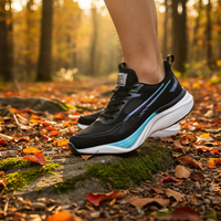 Men's Breathable Mesh Running Shoes Lightweight Non-Slip Outdoor Casual Sneakers